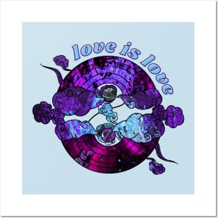 Love is Love Rainbows - Mystic Skies Posters and Art